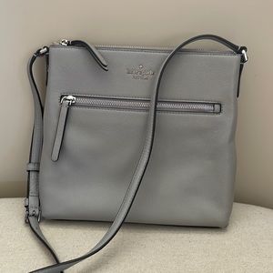 Kate spade crossbody- gray